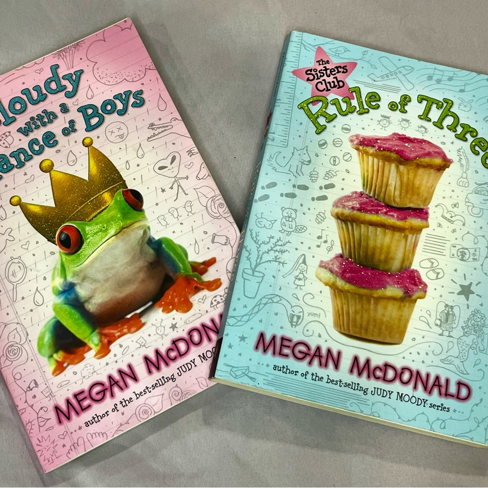 2 of THE SISTERS CLUB book set by MEGAN MCDONALD